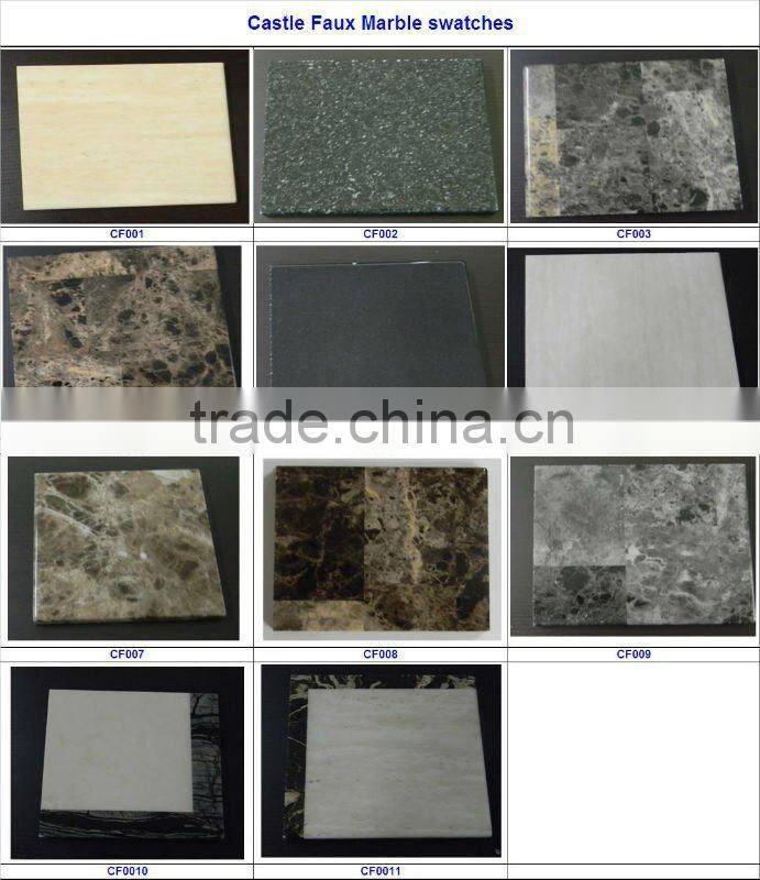 5 PC Marbled top dining table set,dining faux marble table/luxury dining table and chairs and dressers/coffee table