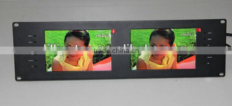 Lilliput 7" IPS Rack Mount Audio Monitor With HD-SDI Input