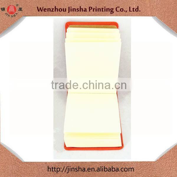 Wholesale Sticky Leather Notepad