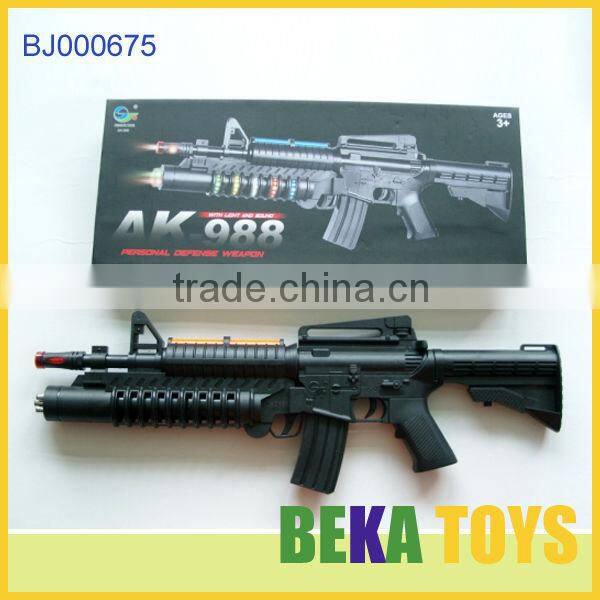 2014 electronic kids toys gun and weapon military toy gun replica safe sniper toy gun