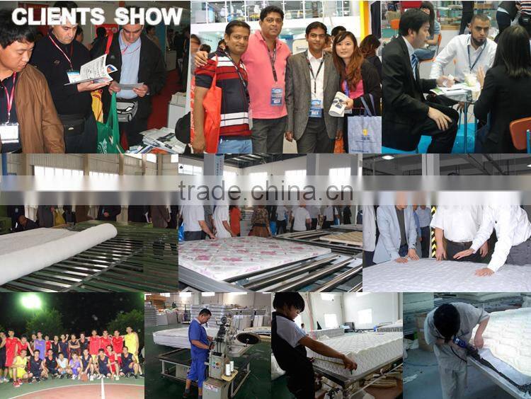 Bedroom sleeping queen size box spring bed mattress E1038