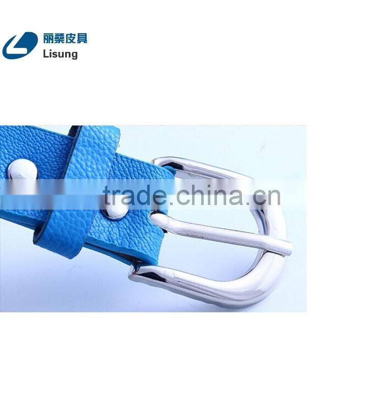 Cute Candy Color Beaty Fake Leather Cool Kids Belt