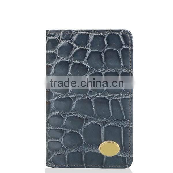 2016 Ladies Fashion Genuine Leather Wallet Crocodile Leather Wallet