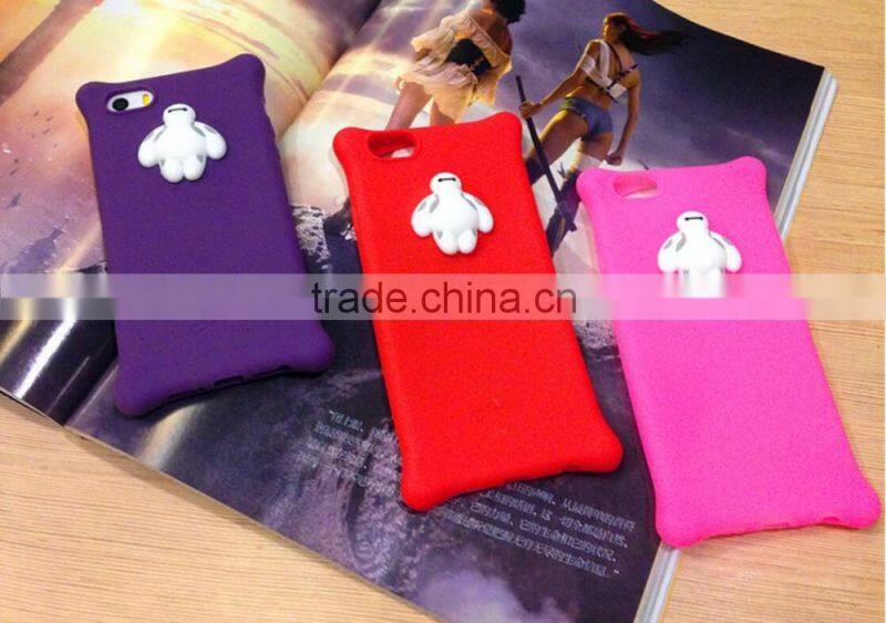 Fashion Cartoon 3D Soft Silicon Protective Cover For iPhone 6s