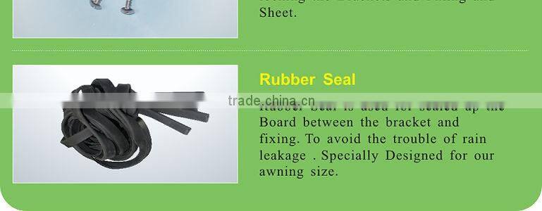 Modern transparent plastic awning small window awning parts for window awnings or door awning cover snow shelter canopy