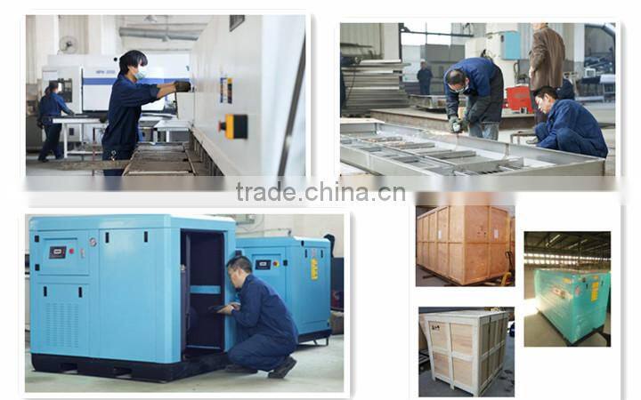 15kw 20hp 2.6m3/min 7 bar super silent competitive price industrial screw air compressor