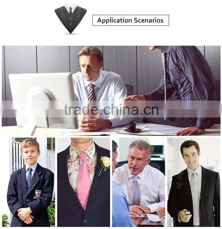 Custom shop storage wool necktie organizer , man neck tie woven