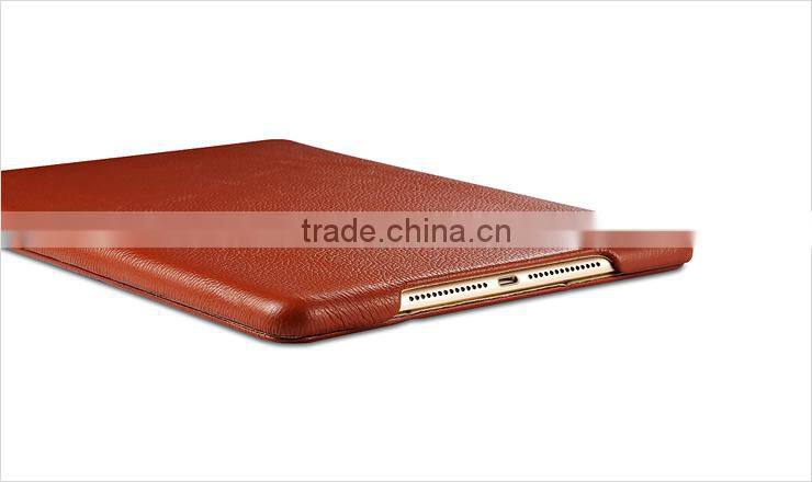 High Quality Side Open Leather Smart Case For iPad Air 2