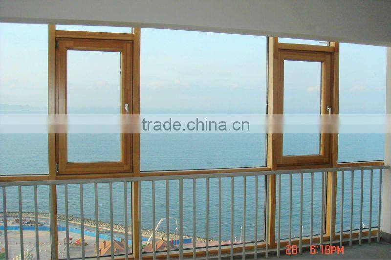 MOSER German style tilt and turn wood window two way opening-casement and tilt & turn