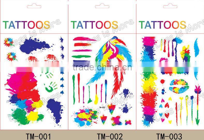 Kids Tatoo Sticker Temporary Body Glitter Tattoo