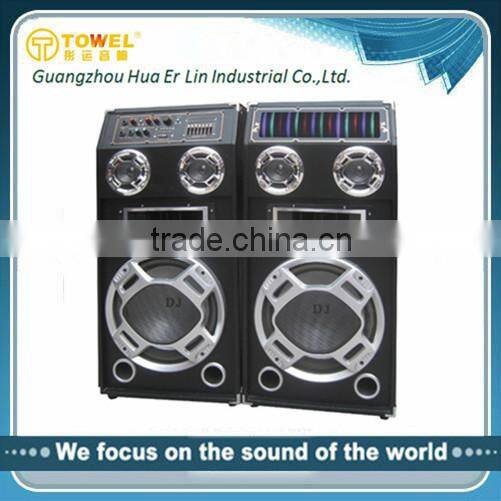 Professional 2.0 active stage speaker outdoor powered speaker