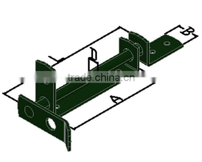 double L shape latch for South American Market