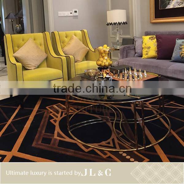 New Customized RC0751 Single Sofa In Living Room From JL&C Luxury Home Furniture-Villa Projects