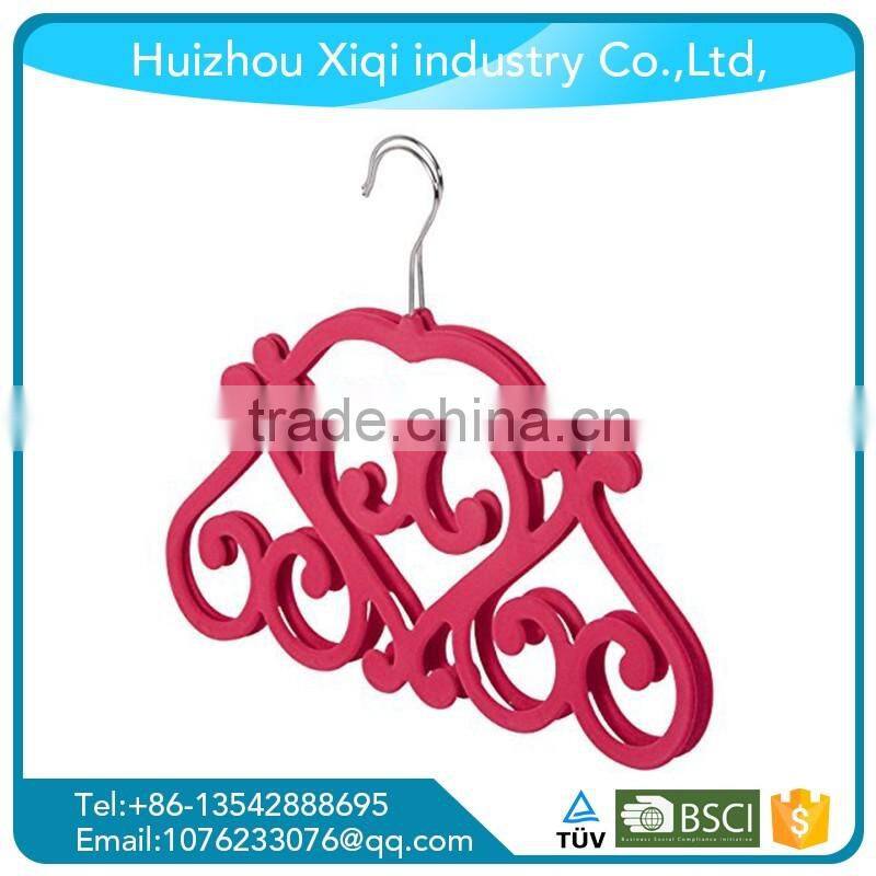 Multifunctional wholesale manufacturer velvet scarf hanger