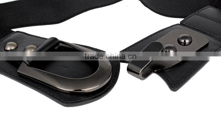 New PU dress elastic belt for women SWF-W15062906