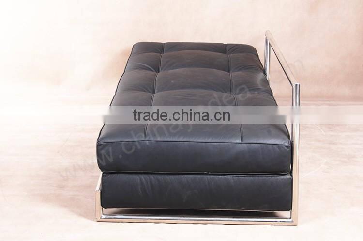 Modern office couch leather sofa couch Eileen Gray Daybed office couch
