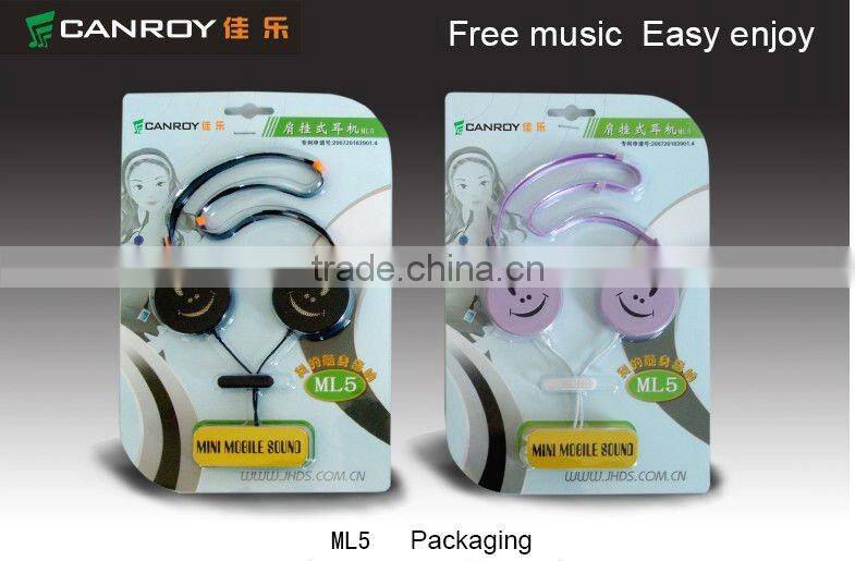 Fashion Shoulder-mounted Headphone consumer electronic unique product ideas