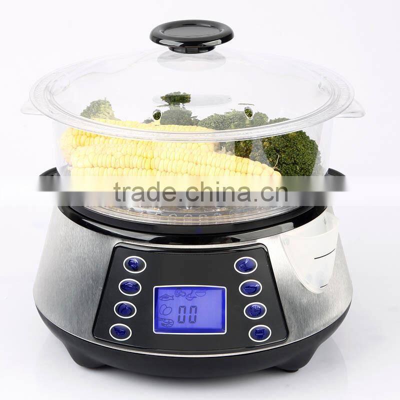 Electric home food steamer with CE,ROHS,ETL XJ-7K118