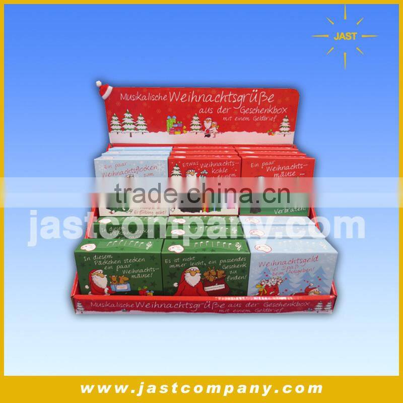 Small Christmas Gift Boxes with Sound, Sound Fancy Christmas Gift Boxes, Square Empty Decorative Christmas Gift Boxes with Sound