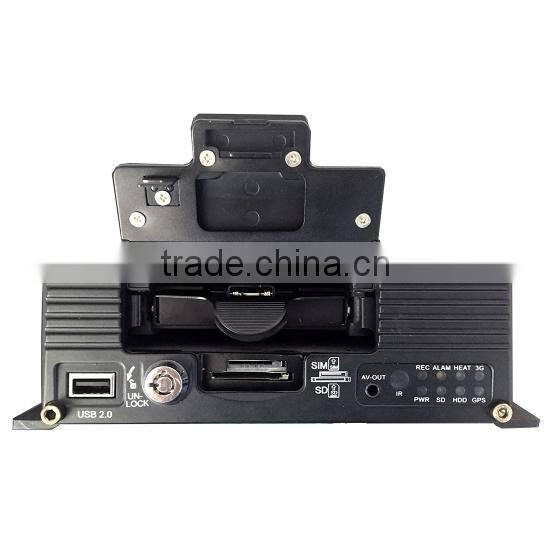 4 Channels 1080P High Definition Hard Disk/SSD Mobile DVR/NVR,MDVR8104HP