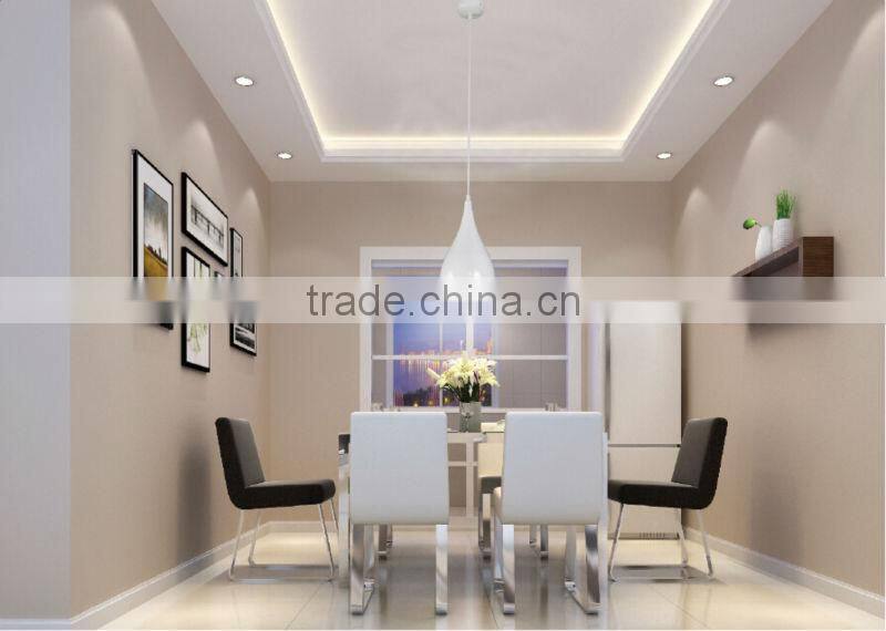 2015 Hot Sale Popular Classic Simple Indoor Decorative Suspension Aluminium Big Horn Shape Pendant Lamp Modern Lamp