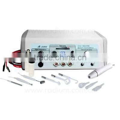 M-3392 Galvanic+vacuum+spray+high frequency electronic 4 in 1 beauty instrument