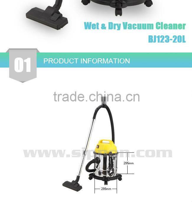 Household Dry&Wet Vacuum Cleaners for Car/Floor Cleaning