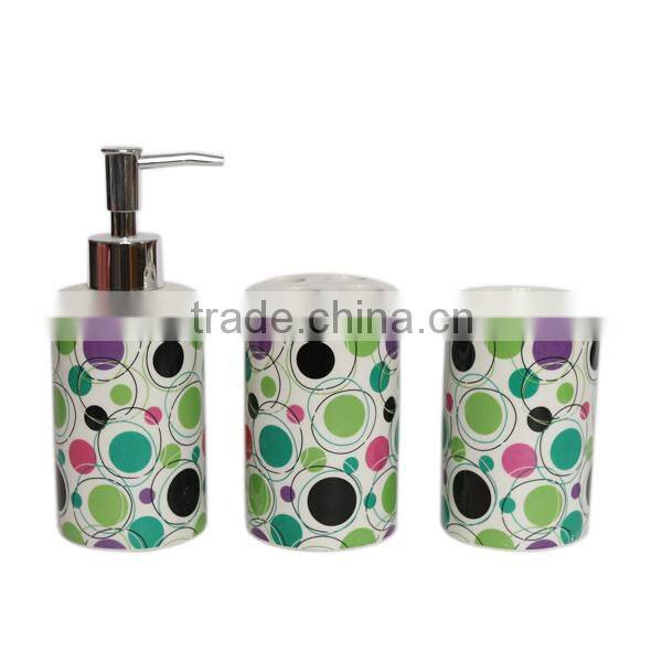 4pcs ceramic bathroom accessories