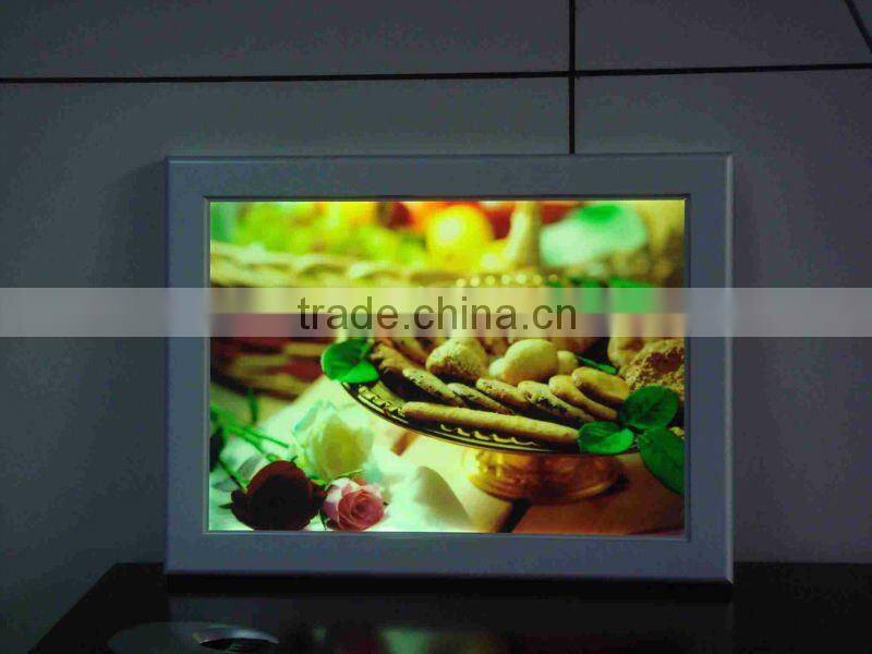 led floor stand light box