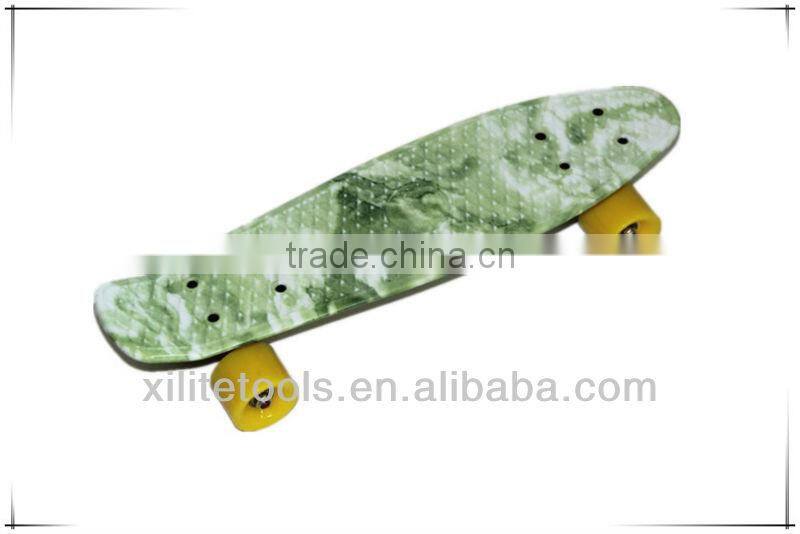 22 /27 inch plastic skateboard water transfer deck