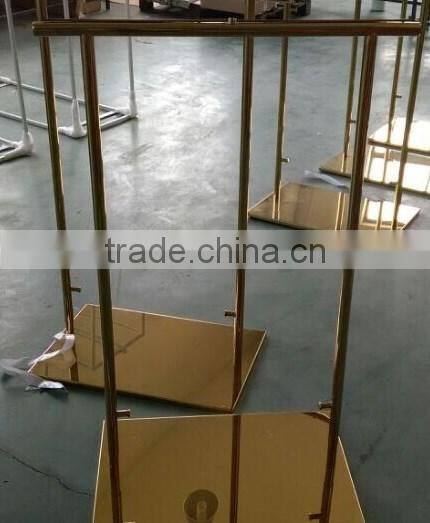 metal display stand for clothing store