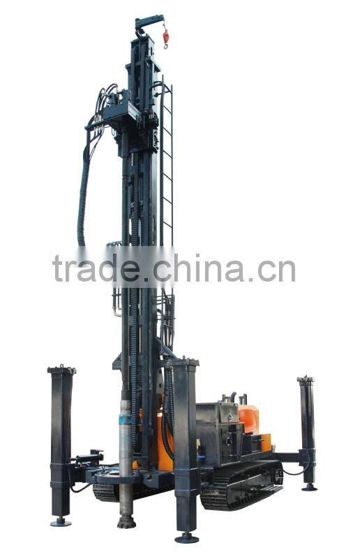 KW400 water well drilling rig ,portable geothermal bore well drilling