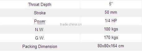 Table Type Machinery For Eyelet or Snap Fastener