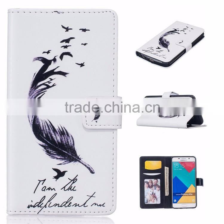 2016 for Samsung A3 Wallet leather case PU case, 2016 for Galaxy A5 credit card leather case
