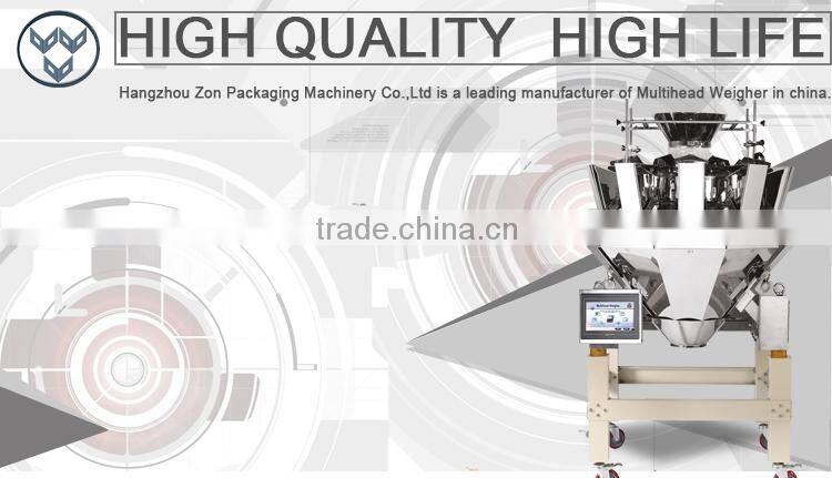 New 2016 ten heads multihead weigher walnut weighing machine