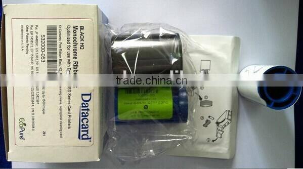 Datacard 532000-053 Black ribbon,SP and SD card printers ribbon,1500 prints