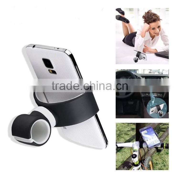 2016 multifunctional universal bicycle holder for car,air vent universal smartphone car mount holder