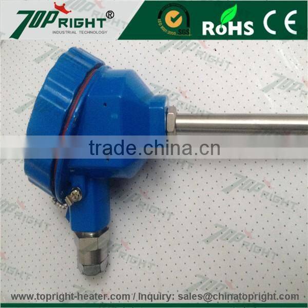 Sheathed Thermocoupl K Type Temperature Sensor Thermocouple with stainless steel sheath