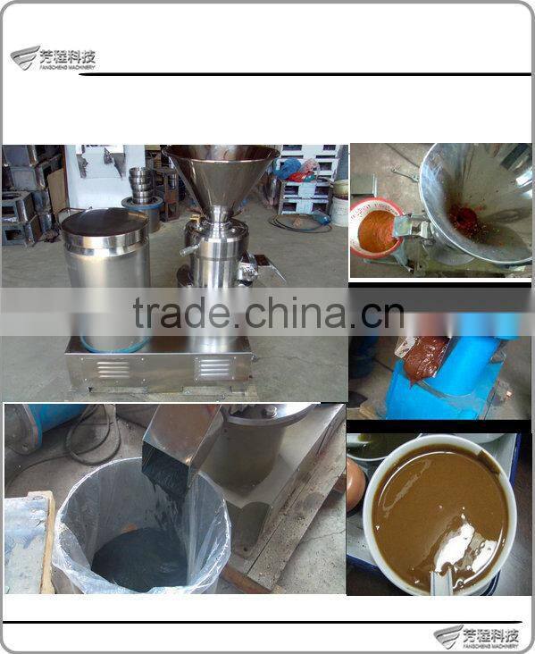 Hot Selling Industrial stainless steel sesame making machine/sesame tahini paste making machine