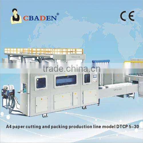 Five Roller High Speed Roll Copy Paper Cutting Machine