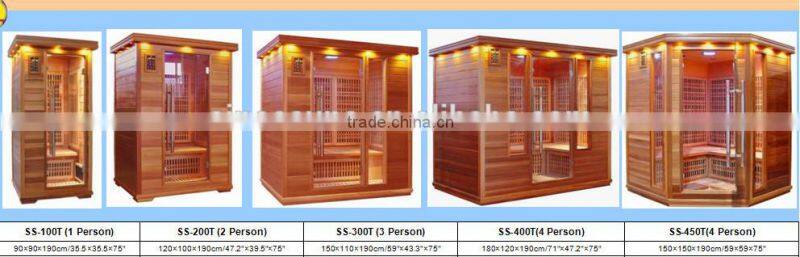 New Re-Built Carbon Far Infra Sauna with Tourmaline (CE/ISO/TUV/ETL)