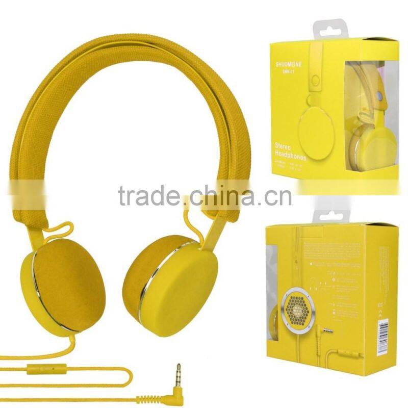 China supplied cheap folding headphone quality earphones
