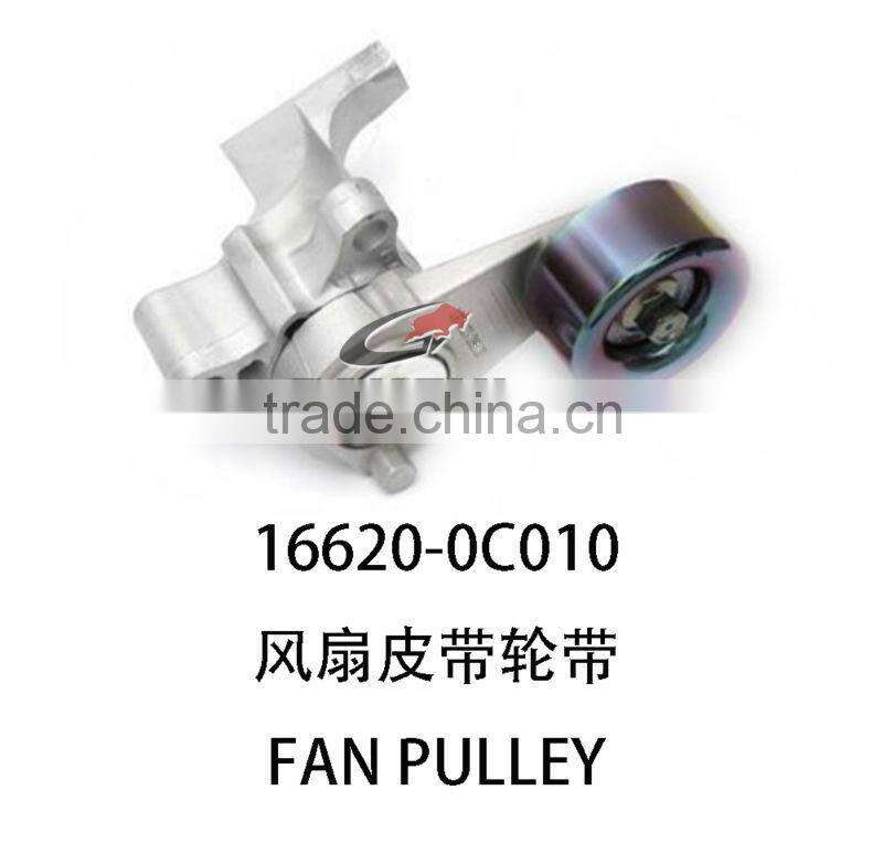 2014 best selling fan pulley 16620-0C010 for toyota hilux 4*2