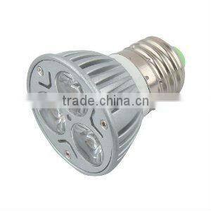 CE&RoHS e27 led spot light 3W led lamp 12v shen zhen factory
