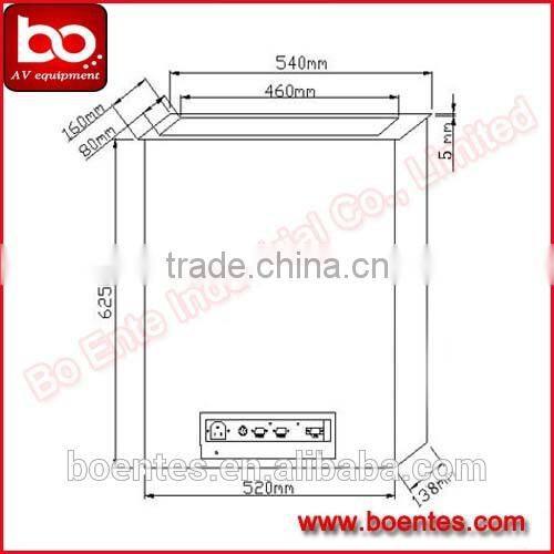 meeting room Desktop LCD display Raising Up system for Conference System