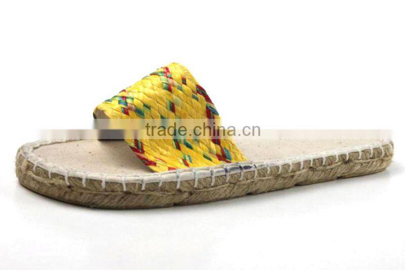 hand made indoor lady slipper raw material to manufacture slipper