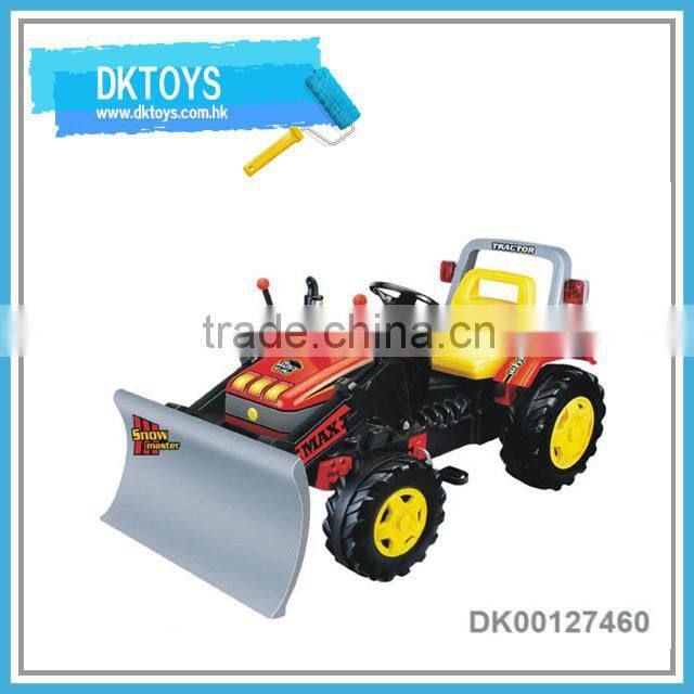 Plastic Kids Ride on Tractor with Pedals