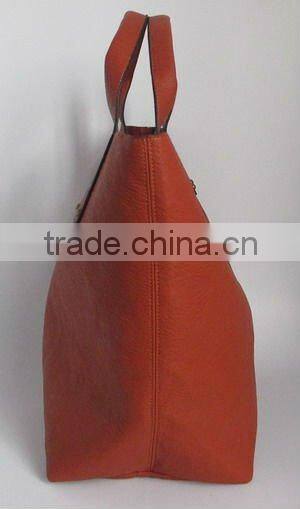 Stylish PU tote ladies handbags brand