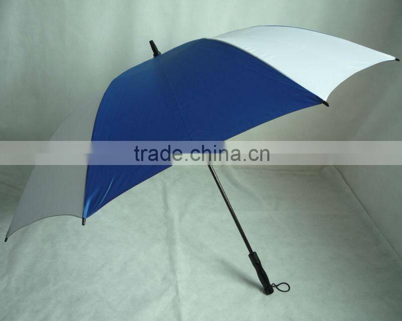 30 Inch Adverttising Blue And White Golf Umbrella OKG46
