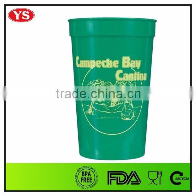 16 oz single wall bpa free PP plastic beer cup